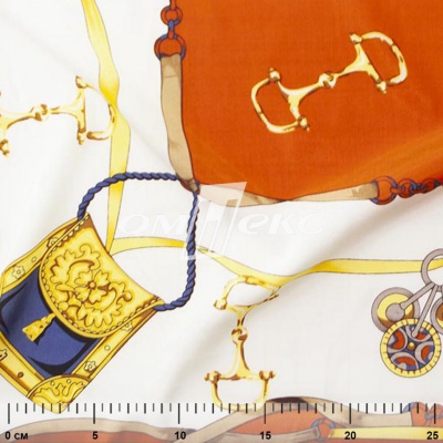 Плательная ткань "Софи" 15.1, 75 гр/м2, шир.150 см, принт этнический - купить в Смоленске. Цена 241.49 руб.