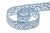 Тесьма кружевная 0621-1346А, шир. 13 мм/уп. 20+/-1 м, цвет 132-голубой - купить в Смоленске. Цена: 569.26 руб.