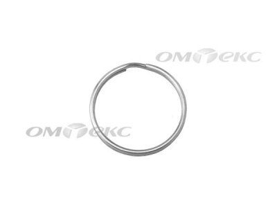 Кольцо металлическое d-20 мм, цв.-никель - купить в Смоленске. Цена: 3.19 руб.