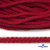 Шнур плетеный d-6 мм, круглый 70% хлопок 30% полиэстер, уп.90+/-1 м, цв.1064-красный - купить в Смоленске. Цена: 588 руб.