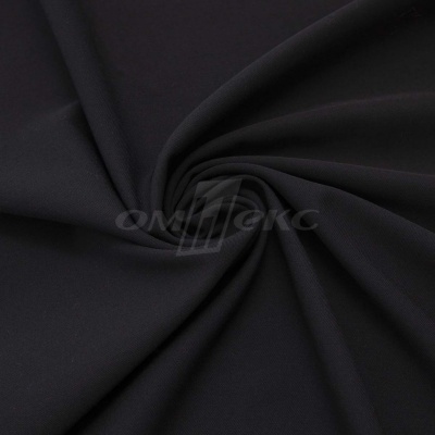 Ткань костюмная "Меган", 78%P 18%R 4%S, 205 г/м2 ш.150 см, цв-черный (Black) - купить в Смоленске. Цена 392.32 руб.