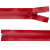 Молния водонепроницаемая PVC Т-7, 60 см, разъемная, цвет (820) красный - купить в Смоленске. Цена: 49.39 руб.
