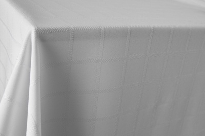 Скатертная ткань 25536/2005, 174 гр/м2, шир.150см, цвет белый - купить в Смоленске. Цена 269.46 руб.