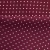 Креп стрейч Амузен, 85 г/м2, 19-2024 (темный рубин)/белый мелкий горох, шир.150 см - купить в Смоленске. Цена 220.50 руб.