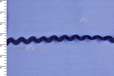 Тесьма плетеная "Вьюнчик"/т.синий - купить в Смоленске. Цена: 48.03 руб.