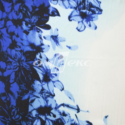 Плательная ткань "Фламенко" 19.1, 80 гр/м2, шир.150 см, принт растительный - купить в Смоленске. Цена 241.49 руб.