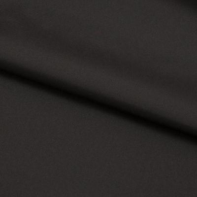 Курточная ткань Дюэл Middle (дюспо), WR PU Milky, Black/Чёрный 80г/м2, шир. 150 см - купить в Смоленске. Цена 123.45 руб.