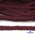 Шнур плетеный d-6 мм круглый, 70% хлопок 30% полиэстер, уп.90+/-1 м, цв.1070-бордовый - купить в Смоленске. Цена: 588 руб.