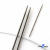 Спицы для вязания металлические d-2.5 мм круговые на тросике 53 см - купить в Смоленске. Цена: 53.90 руб.