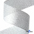 Лента металлизированная "ОмТекс", 50 мм/уп.22,8+/-0,5м, цв.- серебро - купить в Смоленске. Цена: 149.71 руб.