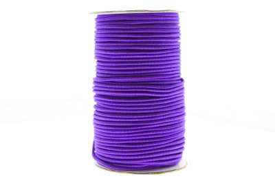 0370-1301-Шнур эластичный 3 мм, (уп.100+/-1м), цв.175- фиолет - купить в Смоленске. Цена: 459.62 руб.