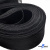 Регилиновая лента мягкая, пластик, шир.40мм, (уп.22+/-0,5м), цв.- черный - купить в Смоленске. Цена: 294 руб.