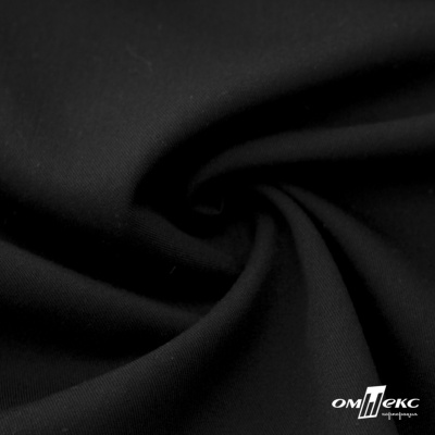 Ткань костюмная "Эльза" 80% P, 16% R, 4% S, 160 г/м2, шир.150 см, цв-черный #1 - купить в Смоленске. Цена 332.71 руб.