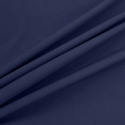 Костюмная ткань с вискозой "Салерно", 210 гр/м2, шир.150см, цвет т.синий/Navy - купить в Смоленске. Цена 446.37 руб.