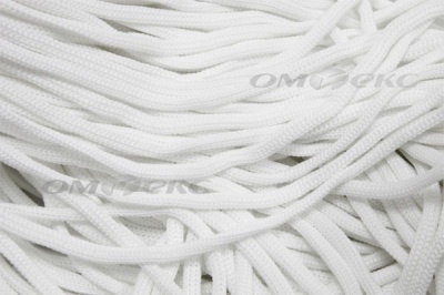 Шнур Т-02 (4с2) мелкое плетение 4мм 100 м белый - купить в Смоленске. Цена: 2.50 руб.