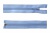 Спиральная молния Т5 351, 75 см, автомат, цвет св.голубой - купить в Смоленске. Цена: 16.28 руб.