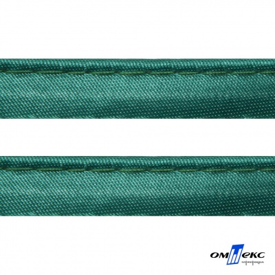 Кант атласный 140, шир. 12 мм (в упак. 65,8 м), цвет т.зелёный - купить в Смоленске. Цена: 237.16 руб.
