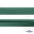 Косая бейка атласная "Омтекс" 15 мм х 132 м, цв. 056 темный зеленый - купить в Смоленске. Цена: 225.81 руб.