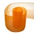 Лента капроновая "Гофре", шир. 110 мм/уп. 50 м, цвет оранжевый - купить в Смоленске. Цена: 26.93 руб.