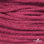 Шнур плетеный d-6 мм, 70% хлопок 30% полиэстер, уп.90+/-1 м, цв.1068-фуксия - купить в Смоленске. Цена: 588 руб.