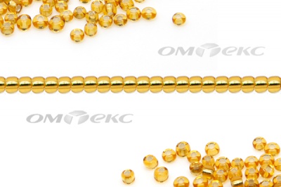 Бисер (SL) 11/0 ( упак.100 гр) цв.22 - золото - купить в Смоленске. Цена: 53.34 руб.