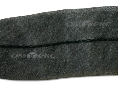 WS7225-прокладочная лента усиленная швом для подгиба 30мм-графит (50м) - купить в Смоленске. Цена: 16.97 руб.