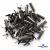 06032-Наконечник для шнура металл, отв. 4 мм, цв. тём.никель - купить в Смоленске. Цена: 9.60 руб.