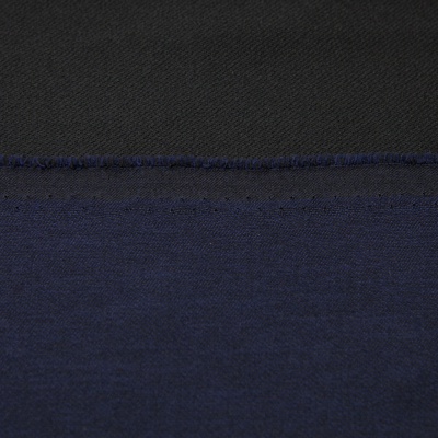 Ткань костюмная 26150 2009, 214 гр/м2, шир.150см, цвет т.синий - купить в Смоленске. Цена 358.58 руб.