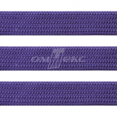 Шнур 15мм плоский (100+/-1м) №10 фиолетовый - купить в Смоленске. Цена: 10.21 руб.