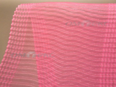 Лента капроновая "Гофре", шир. 110 мм/уп. 50 м, цвет розовый - купить в Смоленске. Цена: 35.60 руб.