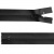 Молния водонепроницаемая PVC Т-7, 20 см, неразъемная, цвет чёрный - купить в Смоленске. Цена: 21.78 руб.