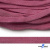 Шнур плетеный d-8 мм плоский, 70% хлопок 30% полиэстер, уп.85+/-1 м, цв.1029-розовый - купить в Смоленске. Цена: 735 руб.