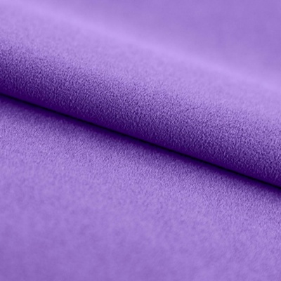 Креп стрейч Амузен 17-3323, 85 гр/м2, шир.150см, цвет фиолетовый - купить в Смоленске. Цена 196.05 руб.