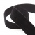 Лента бархатная нейлон, шир.25 мм, (упак. 45,7м), цв.03-черный - купить в Смоленске. Цена: 800.84 руб.