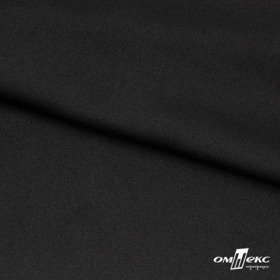 Ткань плательная Габриэль 100% полиэстер,140 (+/-10) гр/м2, шир. 150 см, цв. черный BLACK - купить в Смоленске. Цена 248.37 руб.