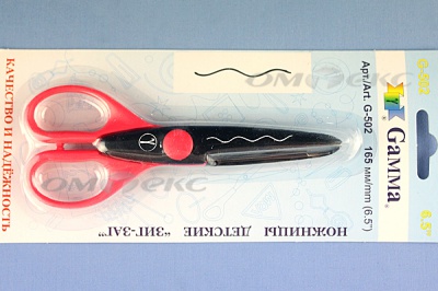 Ножницы G-502 детские 165 мм - купить в Смоленске. Цена: 292.21 руб.