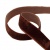 Лента бархатная нейлон, шир.12 мм, (упак. 45,7м), цв.120-шоколад - купить в Смоленске. Цена: 396 руб.