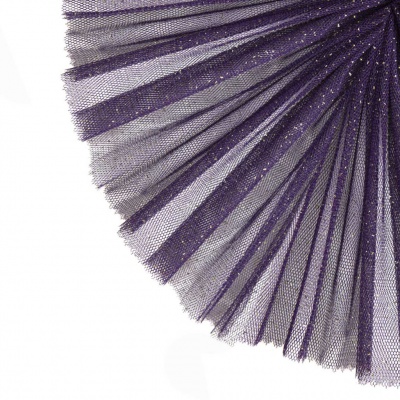 Сетка Глиттер, 24 г/м2, шир.145 см., пурпурный - купить в Смоленске. Цена 117.24 руб.