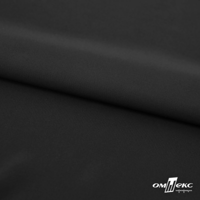Плательная ткань "Невада", 120 гр/м2, шир.150 см, цвет чёрный - купить в Смоленске. Цена 254.22 руб.