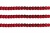 Пайетки "ОмТекс" на нитях, SILVER-BASE, 6 мм С / упак.73+/-1м, цв. 3 - красный - купить в Смоленске. Цена: 468.37 руб.