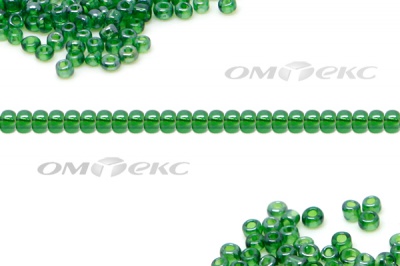 Бисер (TL) 11/0 ( упак.100 гр) цв.107В - зелёный - купить в Смоленске. Цена: 44.80 руб.