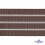 Репсовая лента 005, шир. 6 мм/уп. 50+/-1 м, цвет коричневый - купить в Смоленске. Цена: 88.45 руб.