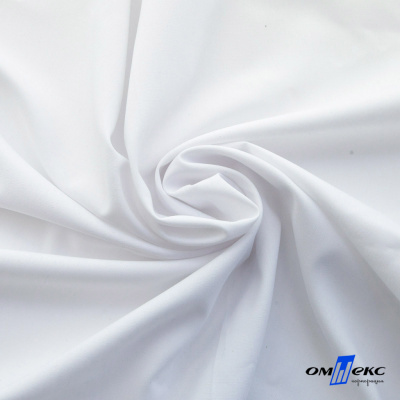 Ткань сорочечная Темза, 80%полиэстр 20%вискоза, 120 г/м2 ш.150 см, цв.белый - купить в Смоленске. Цена 269.93 руб.