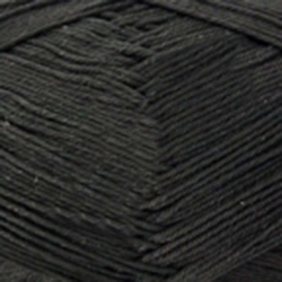 Пряжа "Бонди", 100% имп.мерсеризованный хлопок, 100гр, 270м, цв.003-черный - купить в Смоленске. Цена: 140.88 руб.