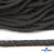 Шнур плетеный d-6 мм круглый, 70% хлопок 30% полиэстер, уп.90+/-1 м, цв.1088-т.серый - купить в Смоленске. Цена: 588 руб.