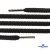Шнурки #106-09, круглые 130 см, цв.чёрный - купить в Смоленске. Цена: 21.92 руб.