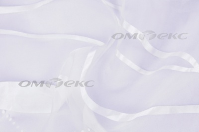 Органза деворэ 686 "Кристина" С1 (белый), 280 см - купить в Смоленске. Цена 571.15 руб.