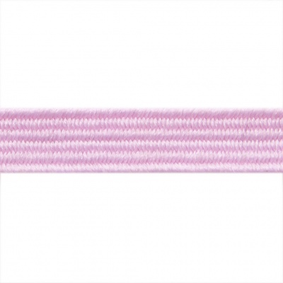 Резиновые нити с текстильным покрытием, шир. 6 мм ( упак.30 м/уп), цв.- 80-розовый - купить в Смоленске. Цена: 155.22 руб.