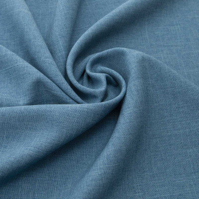 Ткань костюмная габардин "Меланж" 6107А, 172 гр/м2, шир.150см, цвет голубой - купить в Смоленске. Цена 299.21 руб.