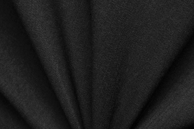 Ткань костюмная 21699 1144/1178, 236 гр/м2, шир.150см, цвет чёрный - купить в Смоленске. Цена 455.40 руб.
